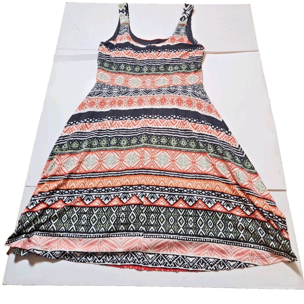NWT LOFT Petite 2 Sleeveless Fit & Flare Dress Geometric Lined Summer - Picture 11 of 13